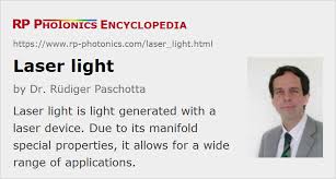 laser light explained by rp photonics