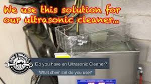 own a ultrasonic cleaner do you use