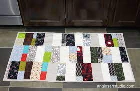 a spy patchwork rug for the kitchen