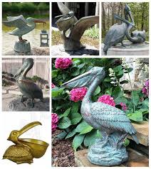 Animal Garden Sculptures Antique Bronze