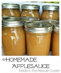 how to make homemade applesauce in the