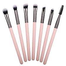 pink eyeshadow makeup brush set