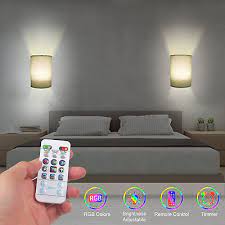Wireless Wall Light With Remote Control