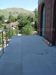 install cement board deck tile