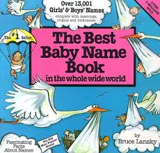 vicki lansky the best baby name book
