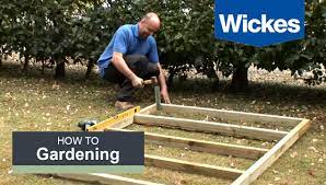 wooden shed base with wickes