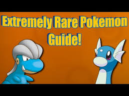 Pokemon Planet How To Find Extremely Rare Pokemon