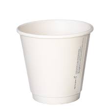 8oz 90mm White Coffee Cups Box Of