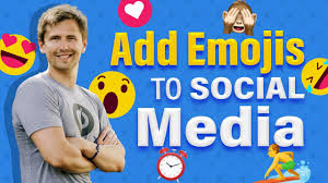how to add emojis to social a like