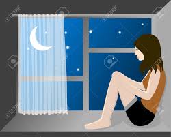 Image result for lonely cartoon girl