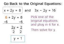 Solving A System Of Equations Using
