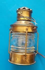 lamps lighting brass anchor