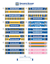 Free Designs For Your Custom Soccer And Sports Scarf