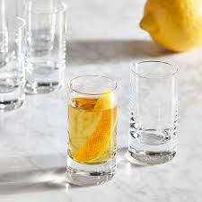 paris crystal glass glassware set of 6
