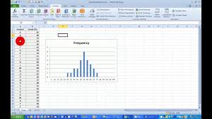 How To Plot A Normal Frequency Distribution Histogram In Excel 2010