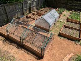 Raised Bed Vegetable Garden On A Slope