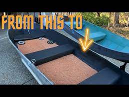 tiny boat build how to add flooring