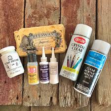 Top Coats And Sealers For Crafts A