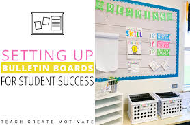 Bulletin Boards For Student Success