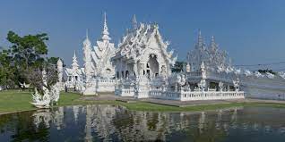 Wat rong khun (or also known as white temple) in chiang mai province is a gateway to the new exploration of contemporary thai artistry. Wat Rong Khun Wikipedia