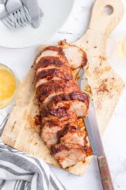 sweet and tangy roasted pork tenderloin