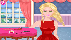 barbie graduation braided hair little princess prom salon free beauty s dress makeup game