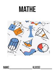 Von informationsmaterial und portfolioblättern zum zuhause bearbeiten. Mathe Portfolio Deckblatt Mathe Deckblatter