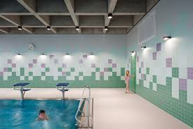swimming pool above