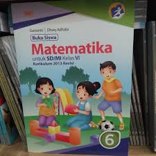 Buku Matematika untuk SD/MI kelas 6 Erlangga Revisi Original Book | Lazada  Indonesia gambar png