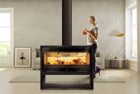 Freestanding Double Sided Fireplaces