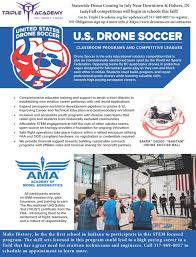 drone soccer program triple t academy