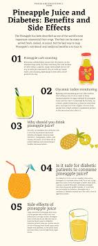 pineapple juice and diabetes benefits