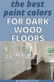best wall colors for dark wood floors