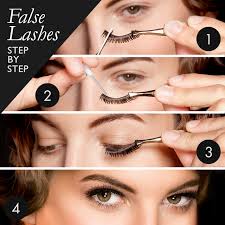 how to wear fake eyelashes for