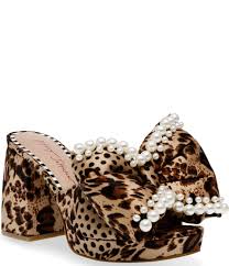 betsey johnson maccie pearl embellished