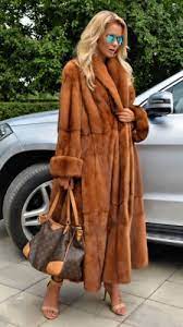 26 Best Brown Fur Coat Ideas Brown