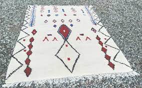 handmade moroccan rug berber bjadia 100