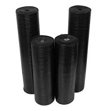 rubber cal corrugated wide rib 4 ft x