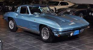 Silver Blue 1964 Gm Corvette Paint