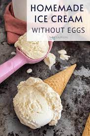 creamy eggless vanilla ice cream recipe