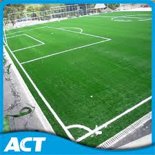 football field and synthetic gr