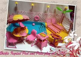 Tropical Pool Tropical Barbie Playsets