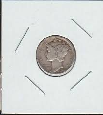 1938 D Winged Liberty Head Or Mercury Dime Fine Daily