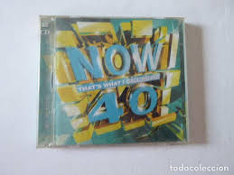 Now 40 Thats What I Call Music 2 Cd Chart Hits Spice Girls Agua Steps 2 Cd