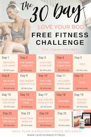 Fitness Challenge 30 Day Workout Plan