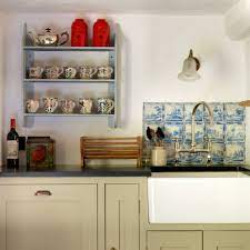 25 stunning open kitchen shelves designs | the cottage market. Country Cottage Kitchen In Cream Kitchen Design Ideas Images House Garden