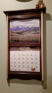 Classy Calendar Frame Wood Calendar