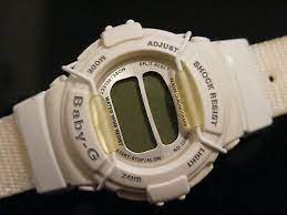 Water resistant, shock resistant, resin case, alarm, stop watch. Casio Bg 320 Shock Resistant Baby G Vintage Uhr Armbanduhr 80er 90er Jahre Ebay