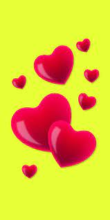 corazones 3d love red hd wallpaper