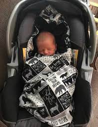 Car Seat Swaddle Blanket